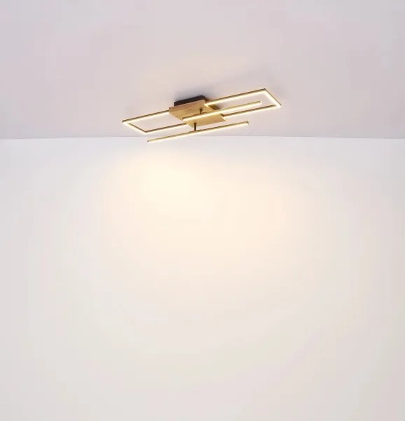 Globo 67276-24 - Plafonieră LED KENDRA LED/24W/230V 3000K 20x80 cm