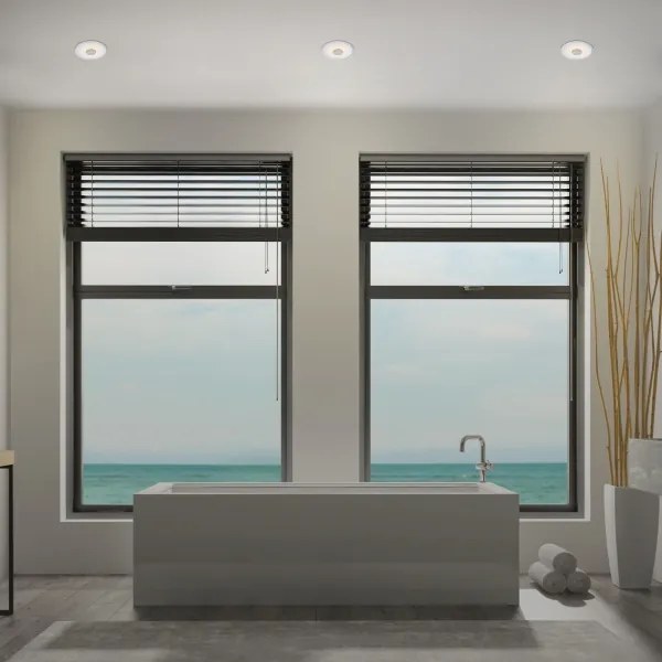 SET 3x corp de iluminat LED încastrat pentru baie LED/6W/230V IP44 crom Briloner