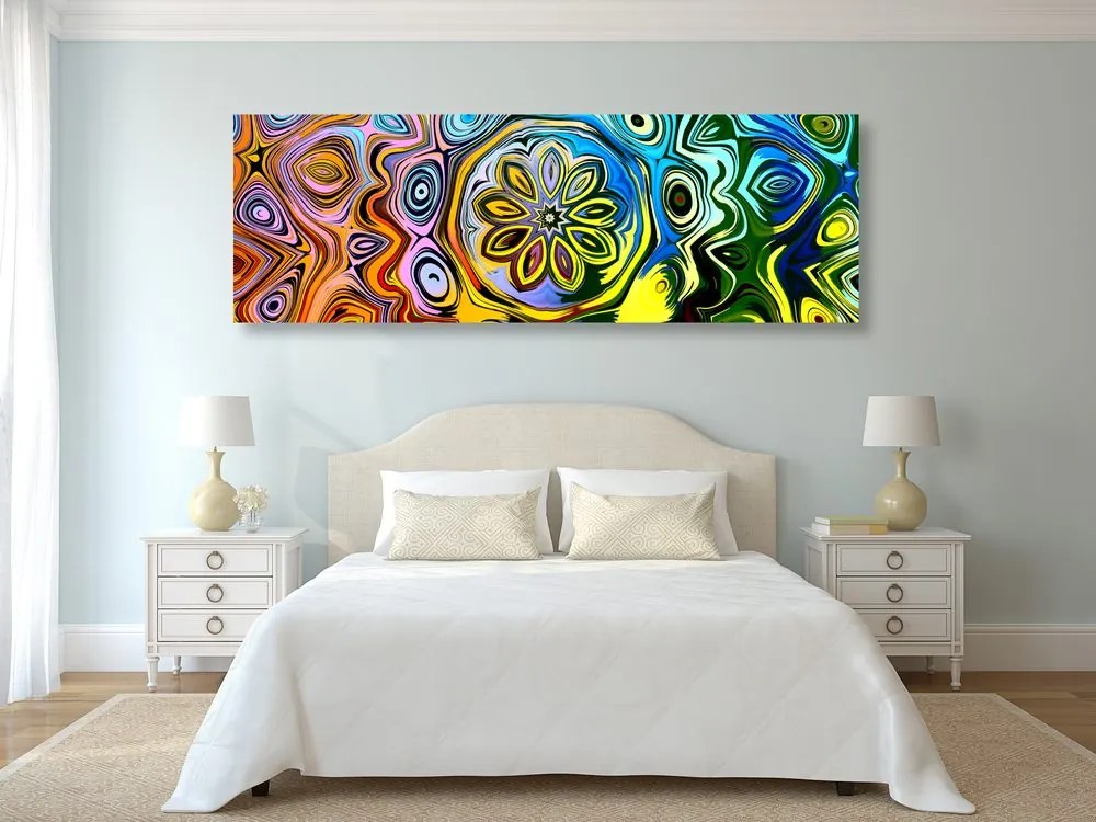 Tablou artă creativă colorată
