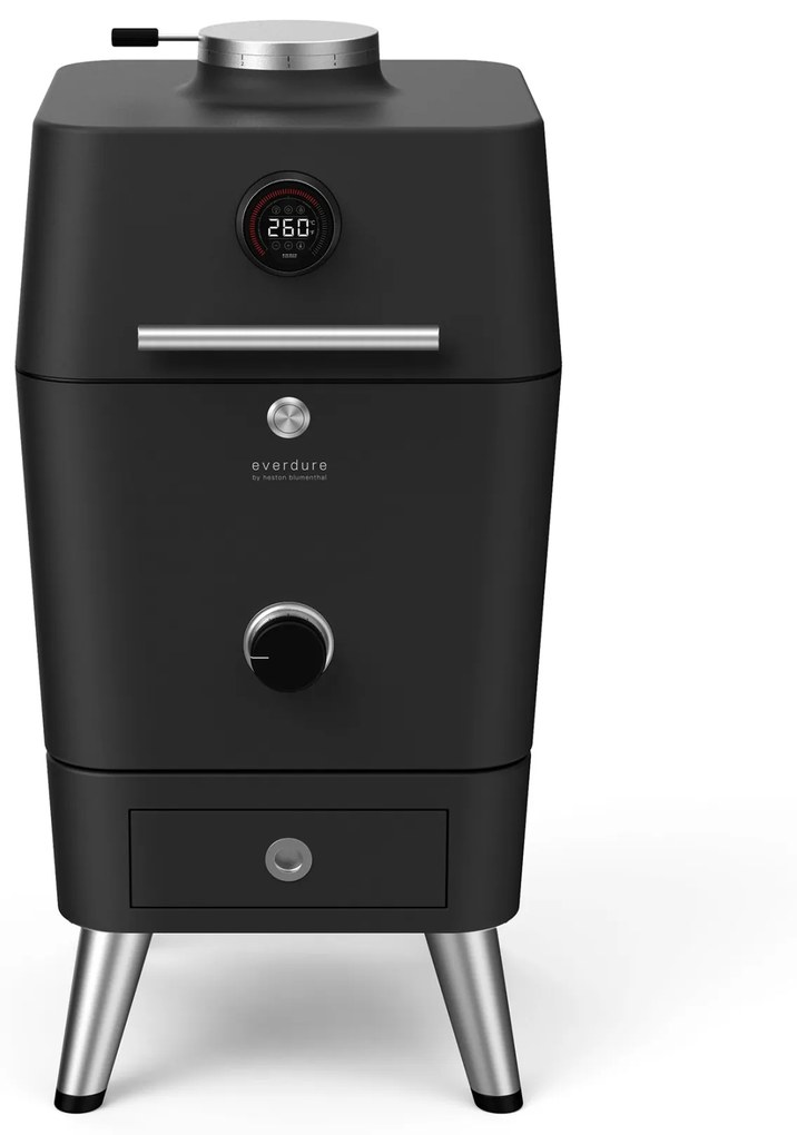 Gratar pe carbuni 4K Everdure by Heston Blumenthal, gri