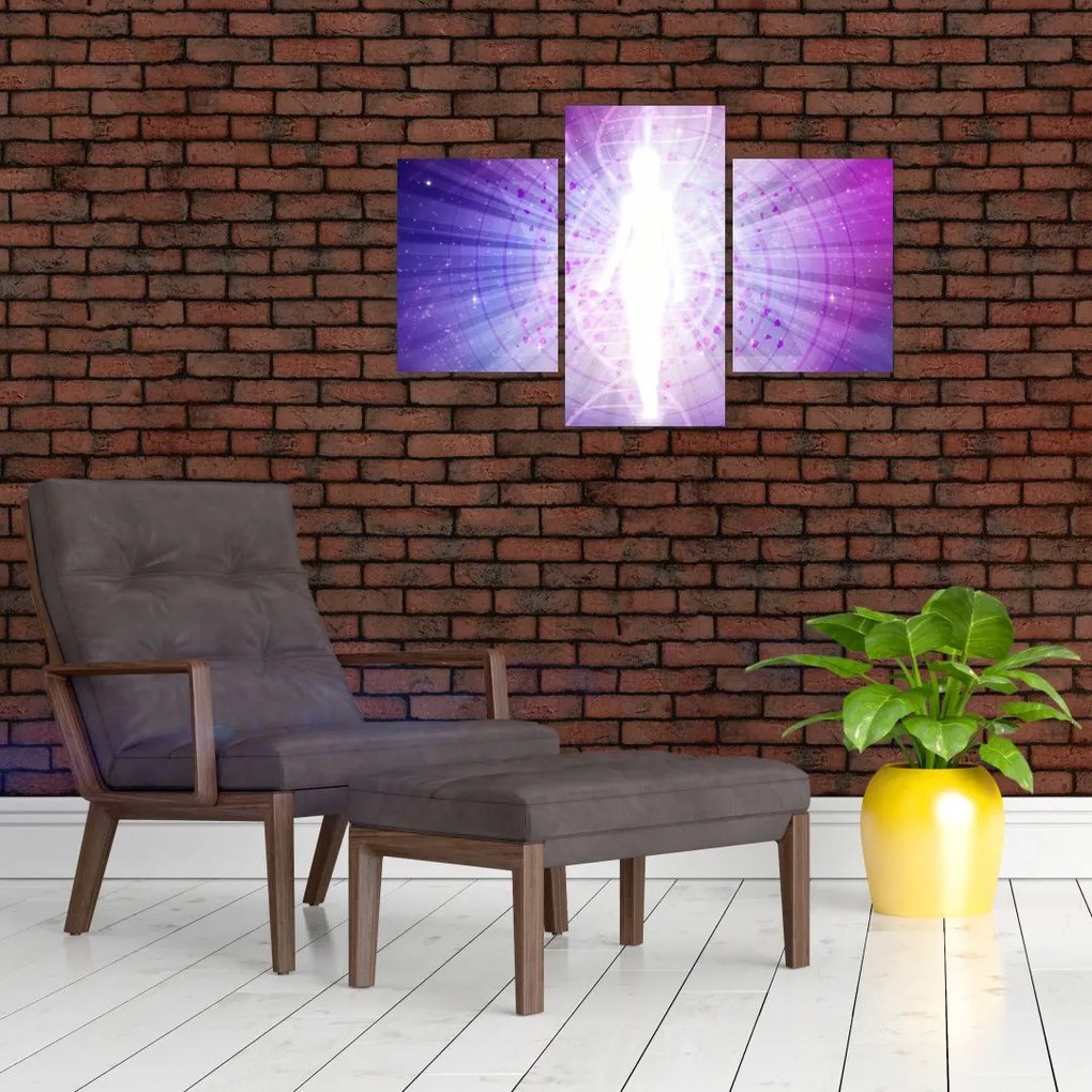 Tablou abstract - Femeie (90x60 cm)