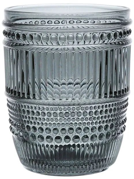 Pahar Strie gri 8/10 cm