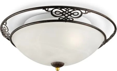 BRILAGI - Plafonieră FRESCO 2xE27/40W/230V Ø 43 cm maro