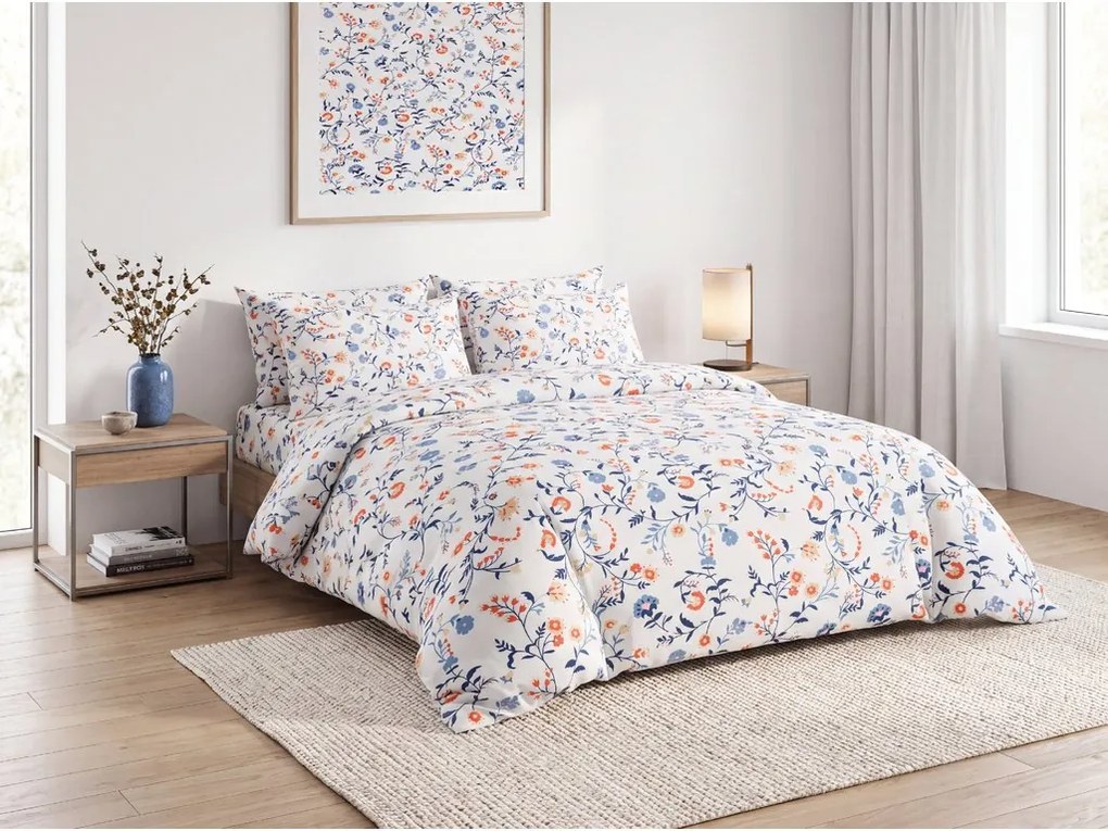 Lenjerie de pat din bumbac ELMIRA cu model Dimensiune lenjerie de pat: 70 x 80 cm | 140 x 200 cm