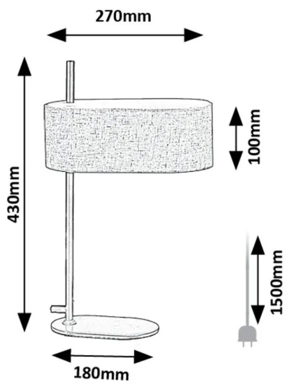 Veioza, Lampa de masa moderna Narmin