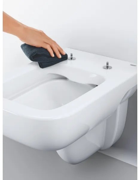 GROHE 39815000 - Vas WC suspendat START EDGE, 53,8 x 36,5 cm, alb durabil