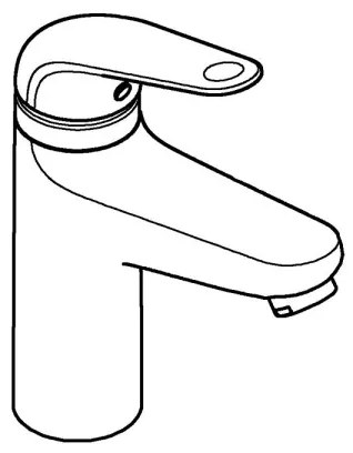 GROHE 24327001 - Baterie pentru lavoar SWIFT, mărime M, crom lucios