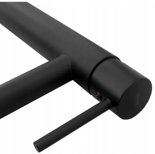 Baterie pentru lavoar TESS, 31,5 cm, neagră - REA-B0229