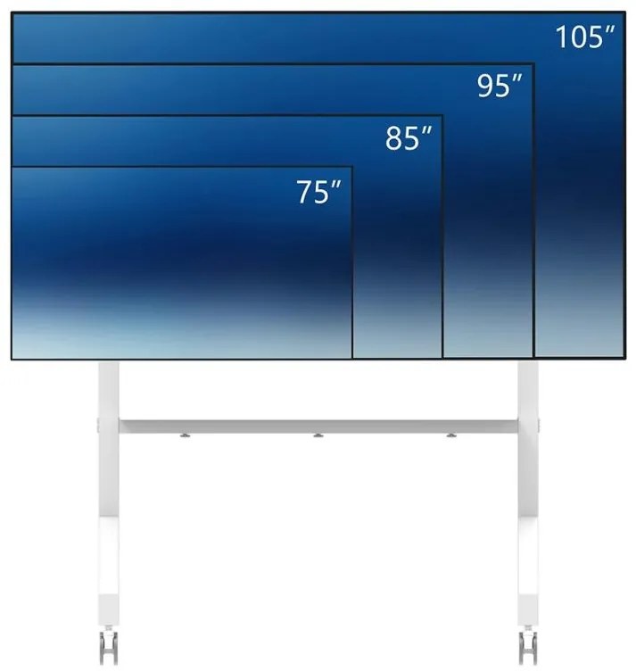 Stand podea fix NM 65"-110" 125 kg ng
