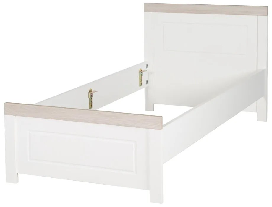 Pat pentru copii alb 90x200 cm Felicia – Roba