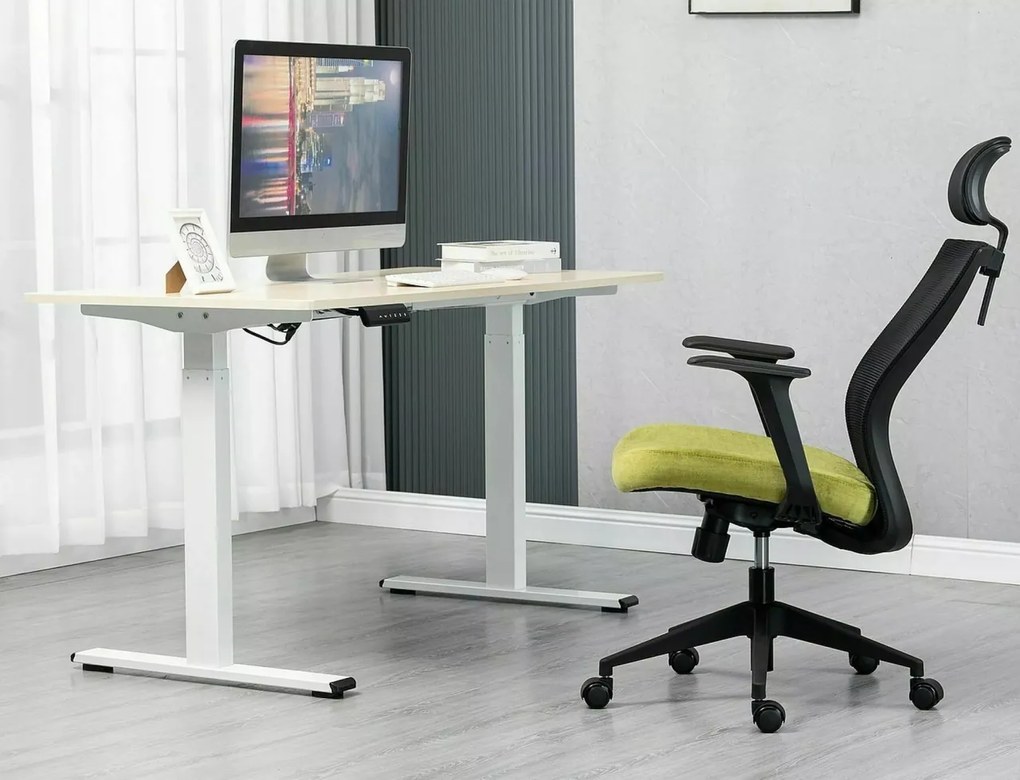 Scaun de birou Q328H negru/verde