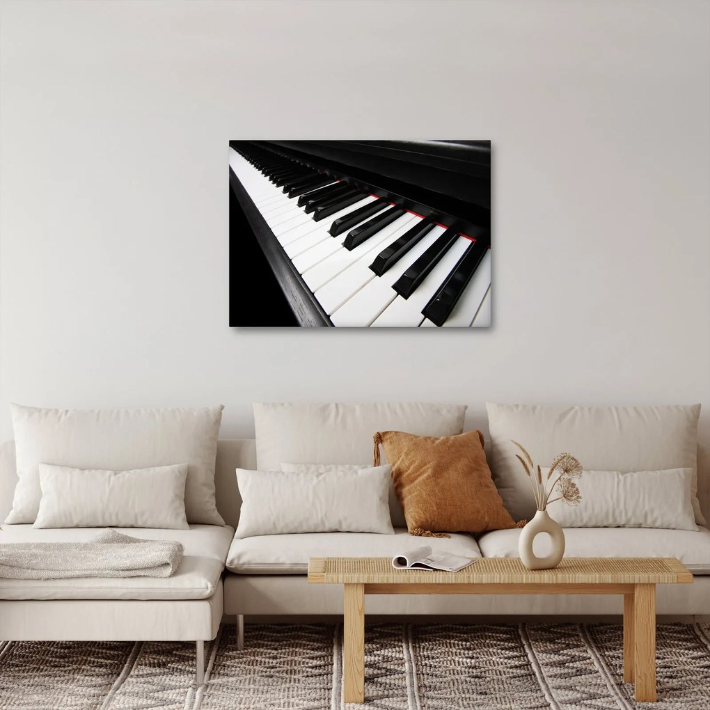 Tablou ccu clapele de pian (70x50 cm)