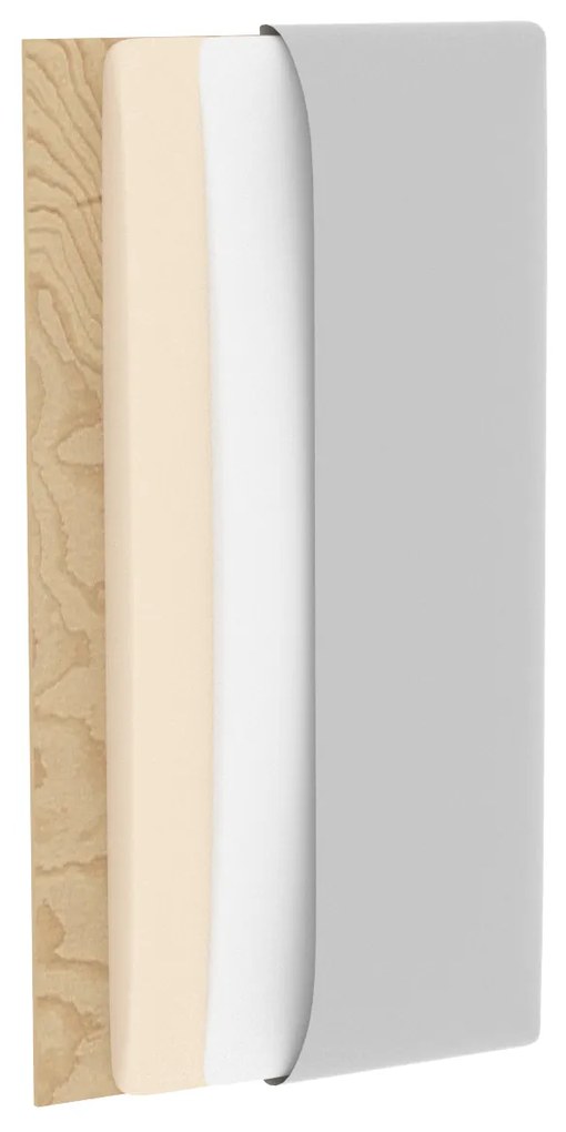 Set 16 panouri tapițate Quadra 100x220x50 cm (mentol). 1051978