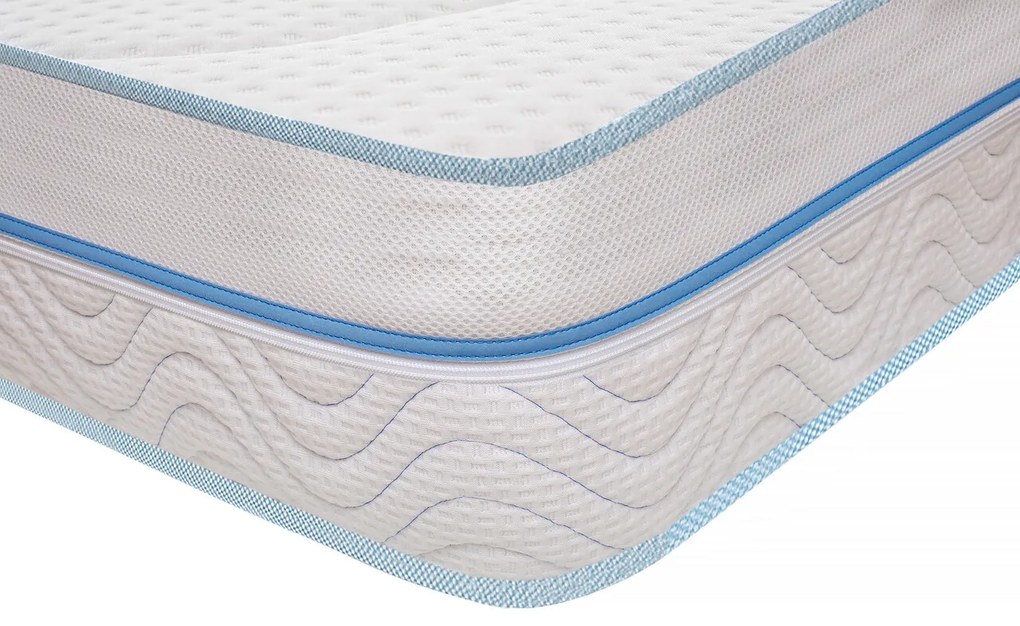 Saltea Green Future Arctic Gel Memory 14 + 5, 160x190 cm, H 21 cm, 7 zone de confort, Anatomica, Ortopedica