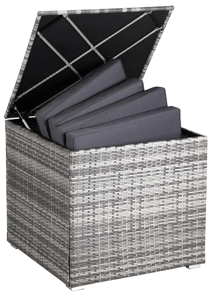 Deuba Cutie depozitare 75x75x70cm - gri