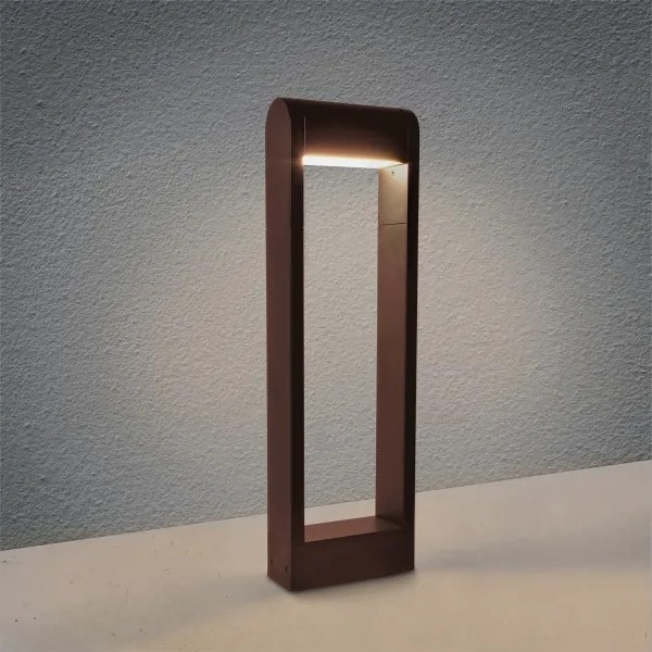 Brilagi - Lampă LED de exterior CROTONE LED/7W/230V maro IP54 50 cm