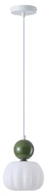 Lustră pe cablu 1xG9/7W/230V alb/verde