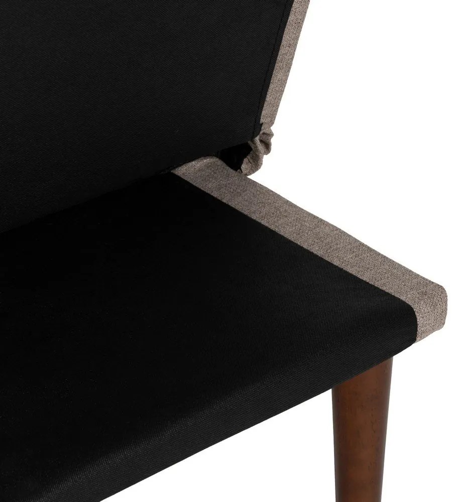 Canapea grej extensibilă cu tapițerie din chenille 181 cm – Ixia