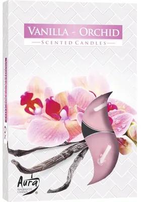 Lumanari pastila parfumate, orhidee si vanilie, 6 buc