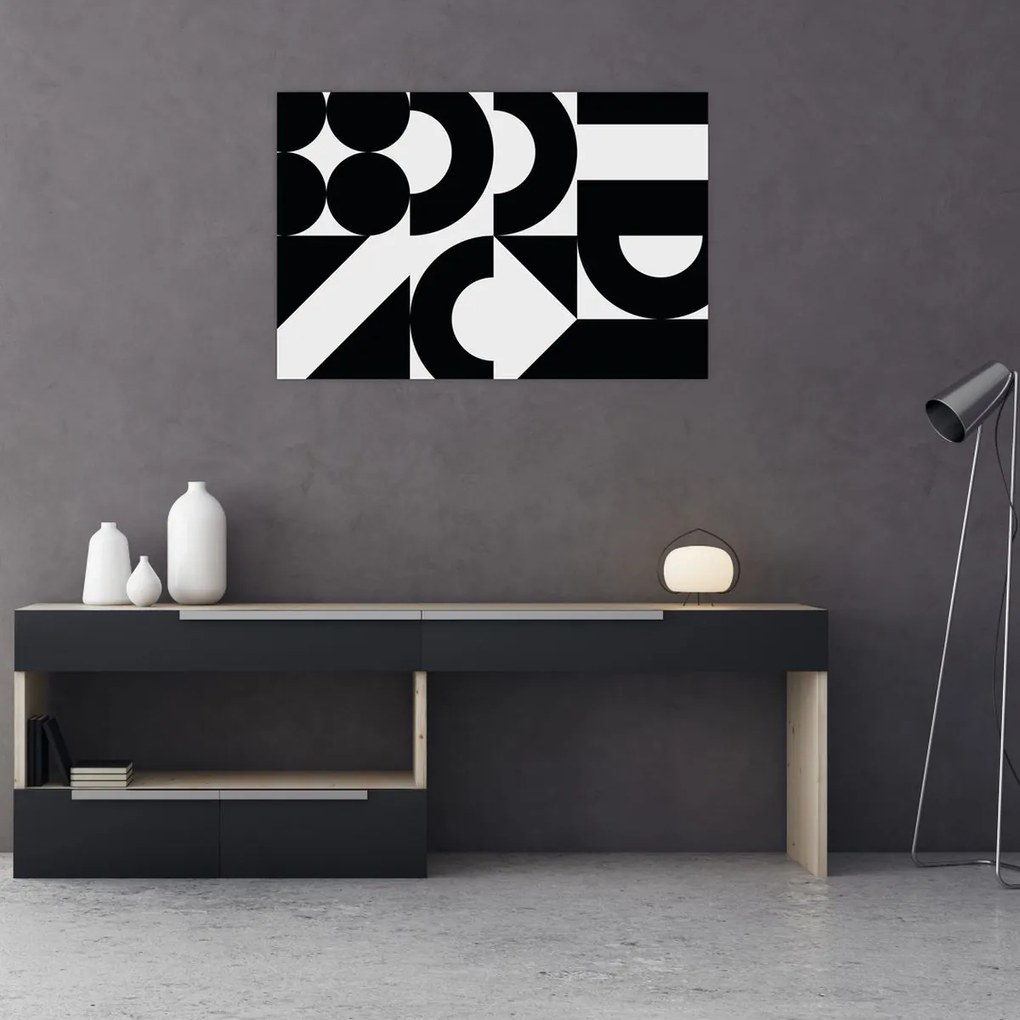 Tablou - Abstracție geometrică N⁰2 (90x60 cm)