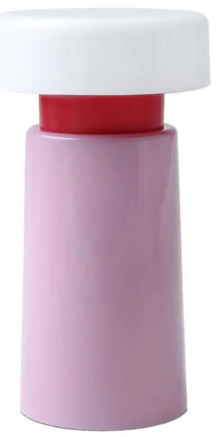 Veioză roz LED cu intensitate reglabilă (înălțime 17,5 cm) Victoria – Remember