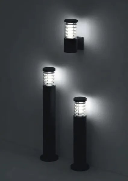 Ideal Lux - Lampă de exterior TRONCO 1xE27/42W/230V 60 cm IP65 gri