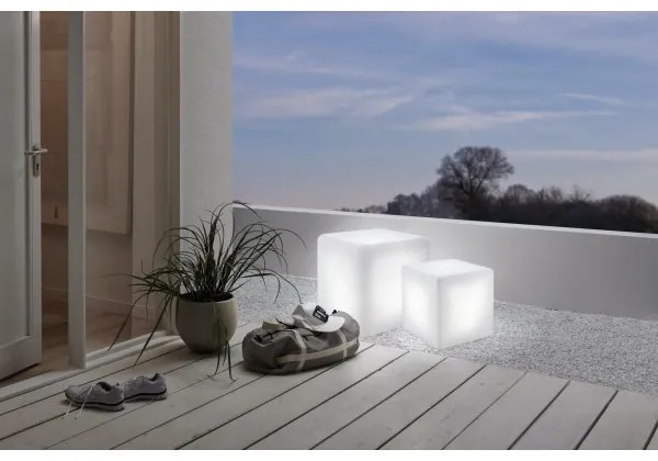 Lampă LED RGBW dimabilă de exterior Eglo 31053 1xE27/9W/230V 30 cm IP65