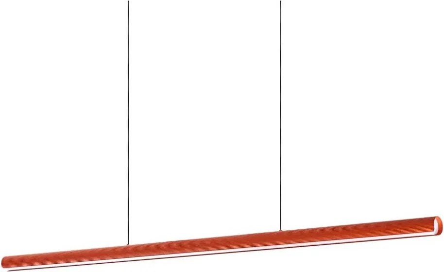 Ideal Lux - DORICA suspensie LED pe cablu, reglabilă (dimmer) LED/35W/230V CRI 90 140 cm, portocalie