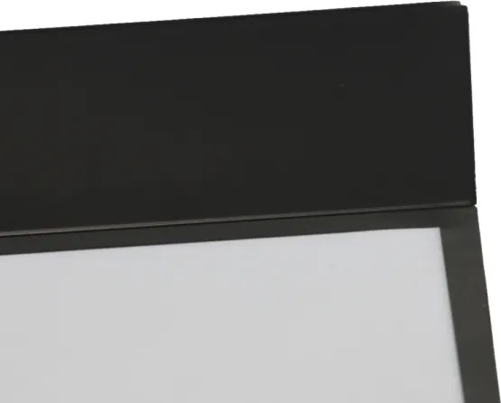 Plafonieră LED LED/340W/230V 3000/4000/6500K 100x100 cm negru