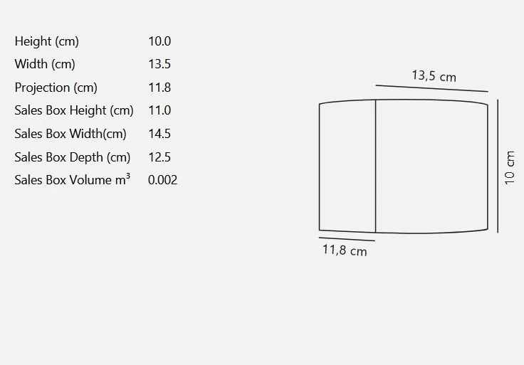 Aplica LED de exterior ambientala stil nordic IP44 Milda antracit