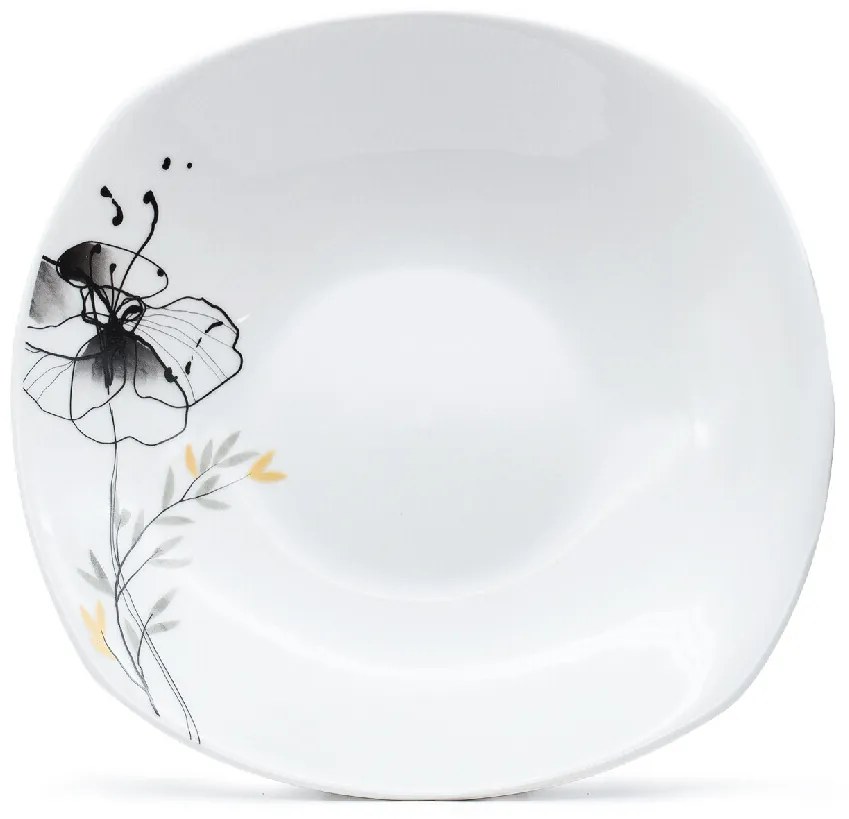 Arôme Home Set de masă cu 18 piese Mac negru