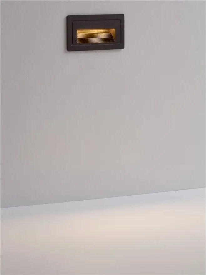 Spot incastrat lumina LED fatade, scari exterior MONO 3W