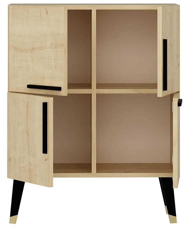 Dulap Takovu 2 (stejar zafir) . 1093364
