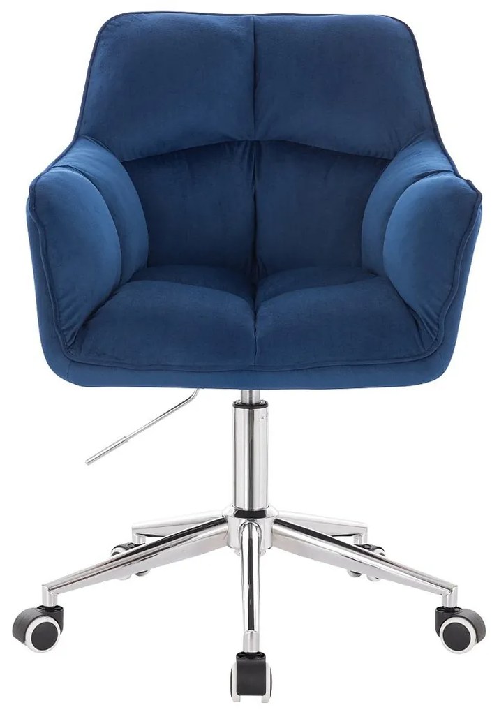 HR550K Scaun Bleumarin Catifea