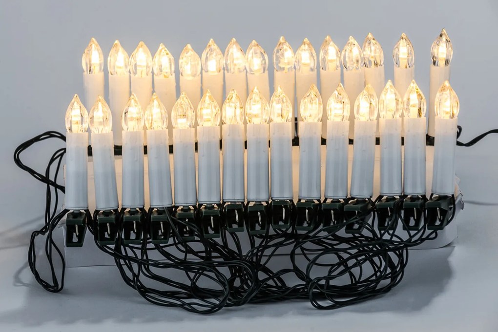 Instalație de crăciun luminițe LED Candle Lights, 30 LED