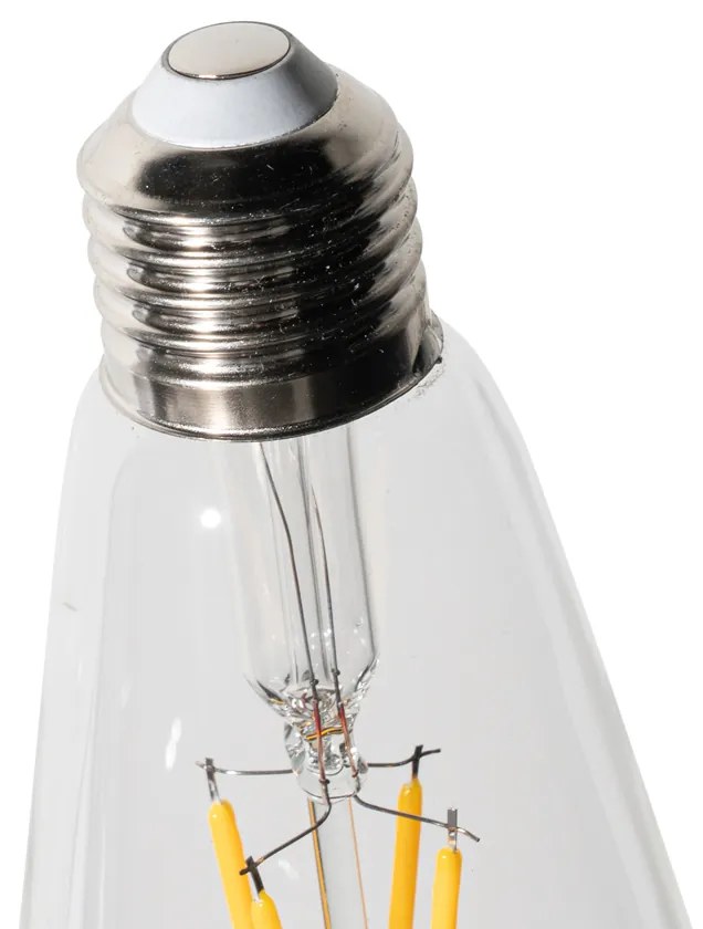 Set 5 becuri E27 dimbare LED lamp ST64 clear 5W 450 lm 2700K