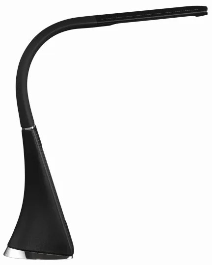 Lampă de birou LED reglabilă cu afișaj, 7 W, 5 V, negru
