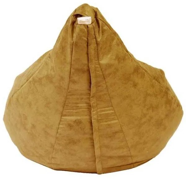 Fotoliu puf copii, Nirvana Light Pufrelax, Material Textil - Amber (caramel,maro)