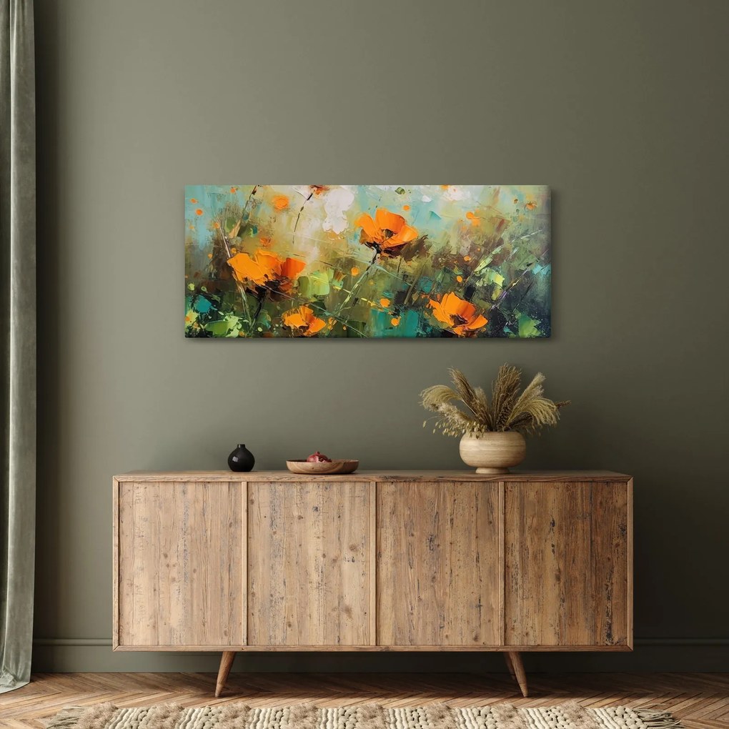 Tablou - Flori (120x50 cm)