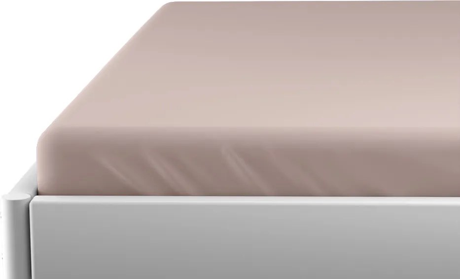 Cearsaf jersey pentru patut de copii roz deschis 70 x 140 cm