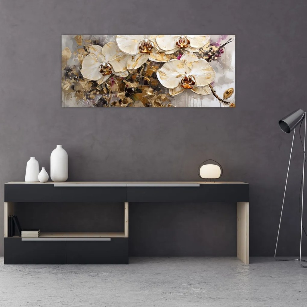 Tablou - Orhidee (120x50 cm)