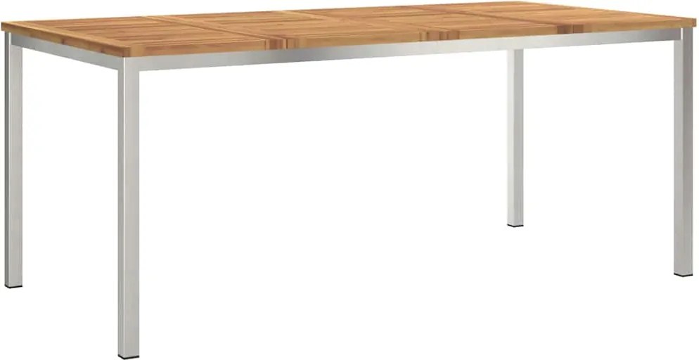 vidaXL MasaDeCina Maro 180 x 90 x 75 cm Lemn Solid de Acacia