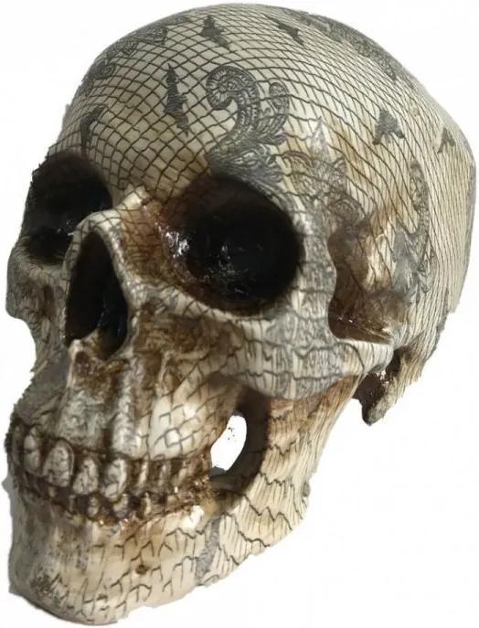 Statueta craniu Eleganta 19 cm