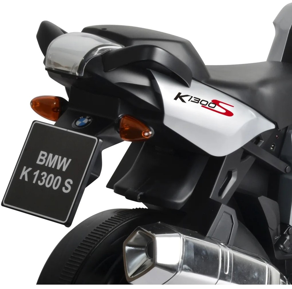 Buddy Toys BEC 6010 Motocicletă electrică BMWK1300, albă