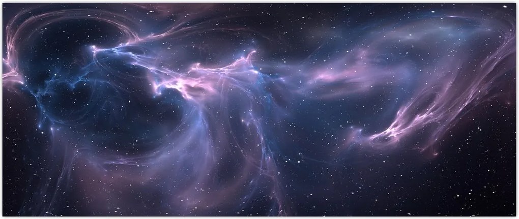 Tablou - Nebuloasa spațială (120x50 cm)