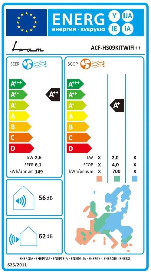AER CONDITIONAT FRAM ACF-HS09KITWIFI++