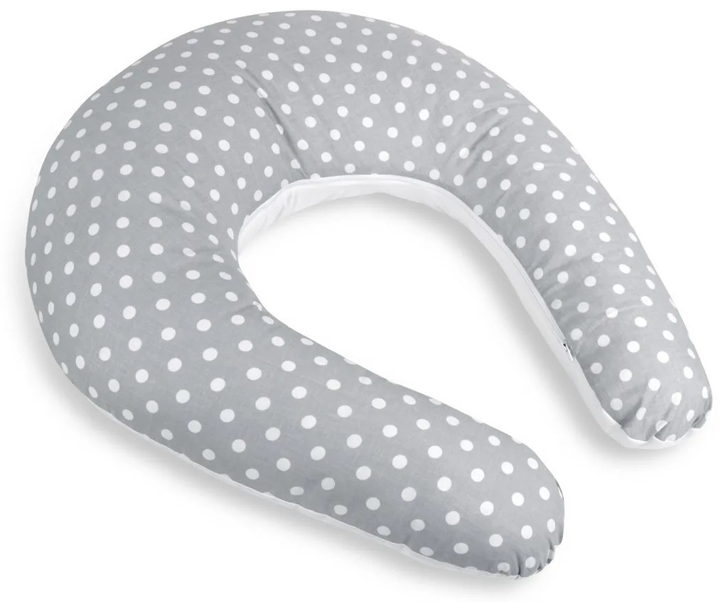 Bellatex Husă de pernă pentru alăptare Polka dotsgri , 180 cm