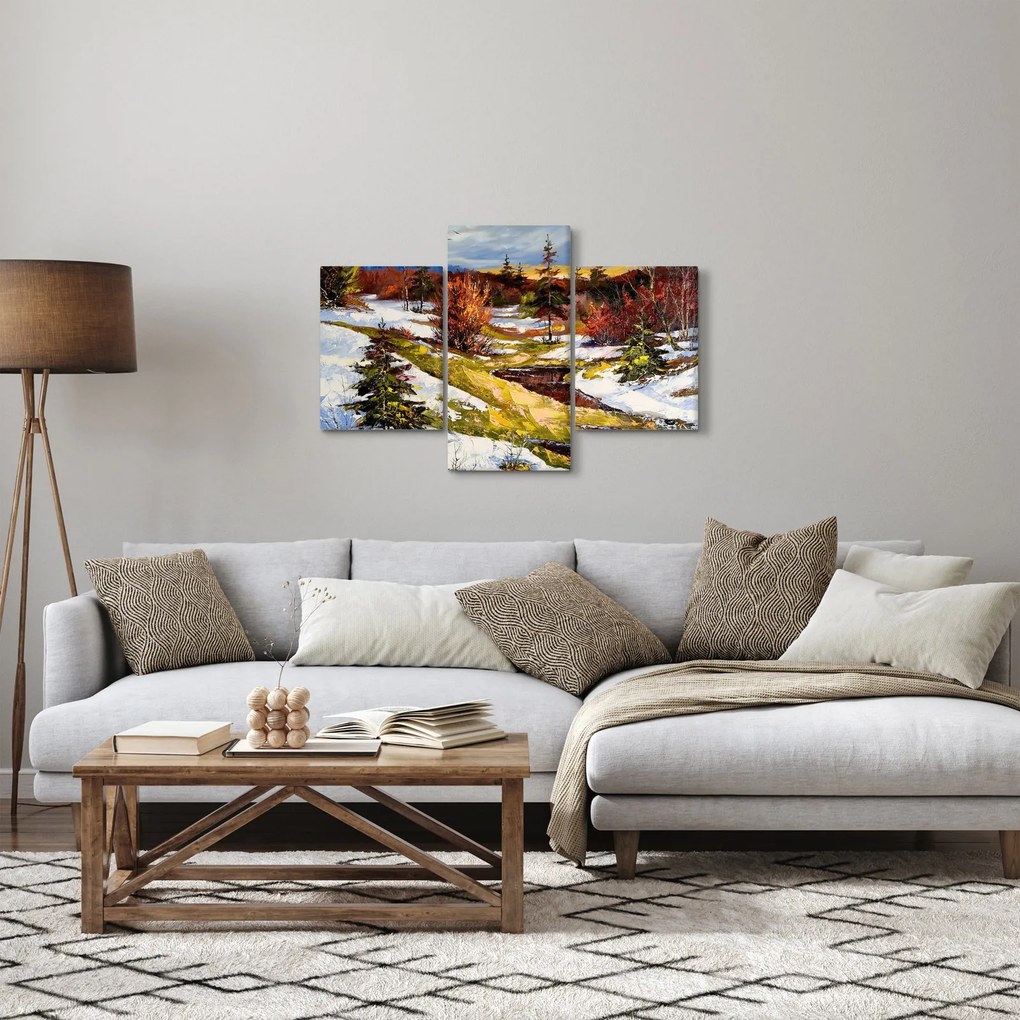 Tablou - Sosirea primăverii (90x60 cm)