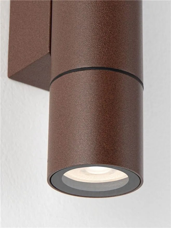 Aplica de perete exterior IP54 ROUX corten