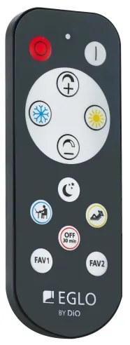 Lampă LED de masă dimabilă SIBERIA LED/15,5W/230V Eglo 900468 + telecomandă